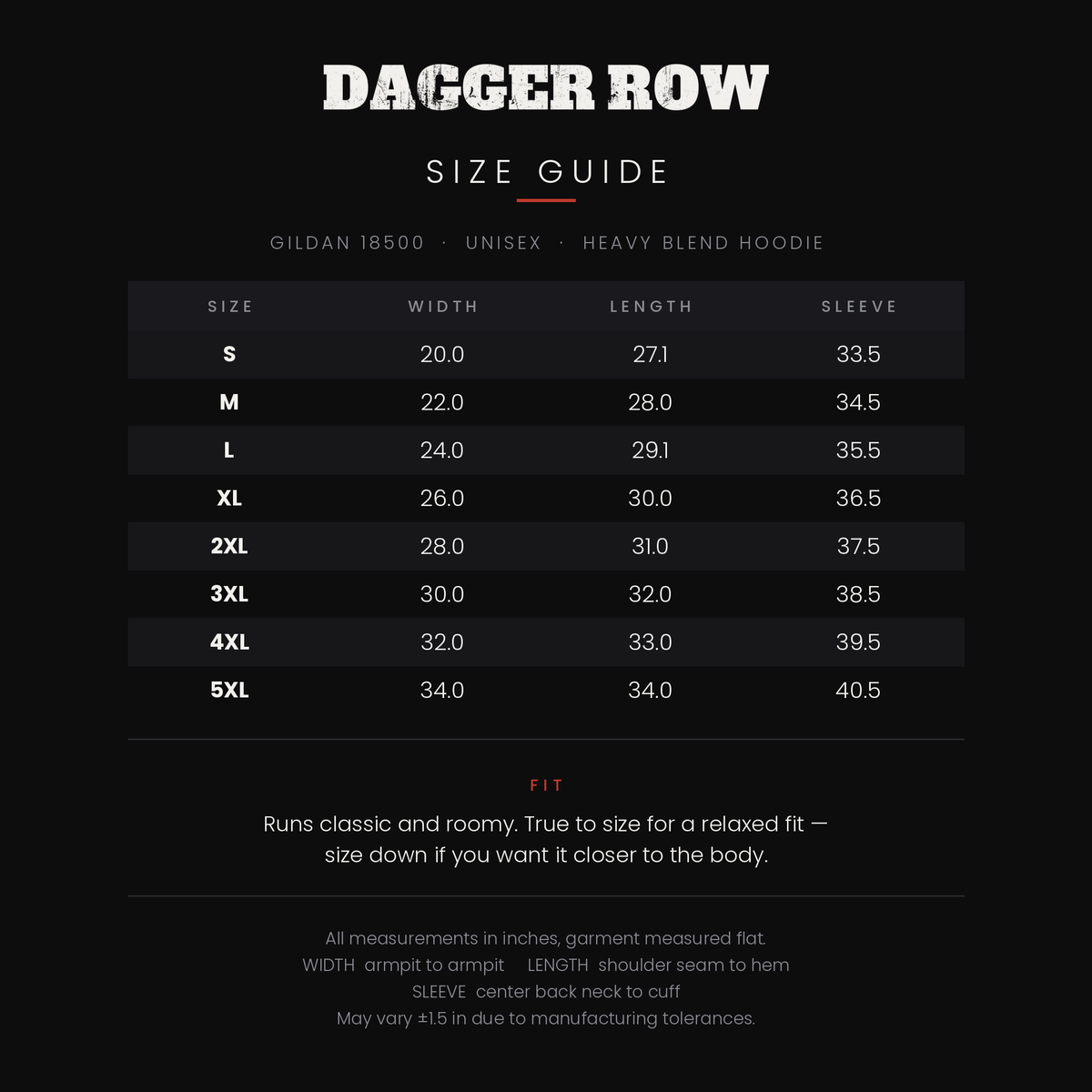 Dagger & Rose American Traditional Hoodie
