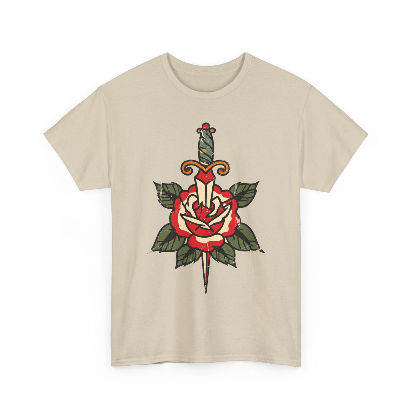Dagger & Rose  American Traditional Tee