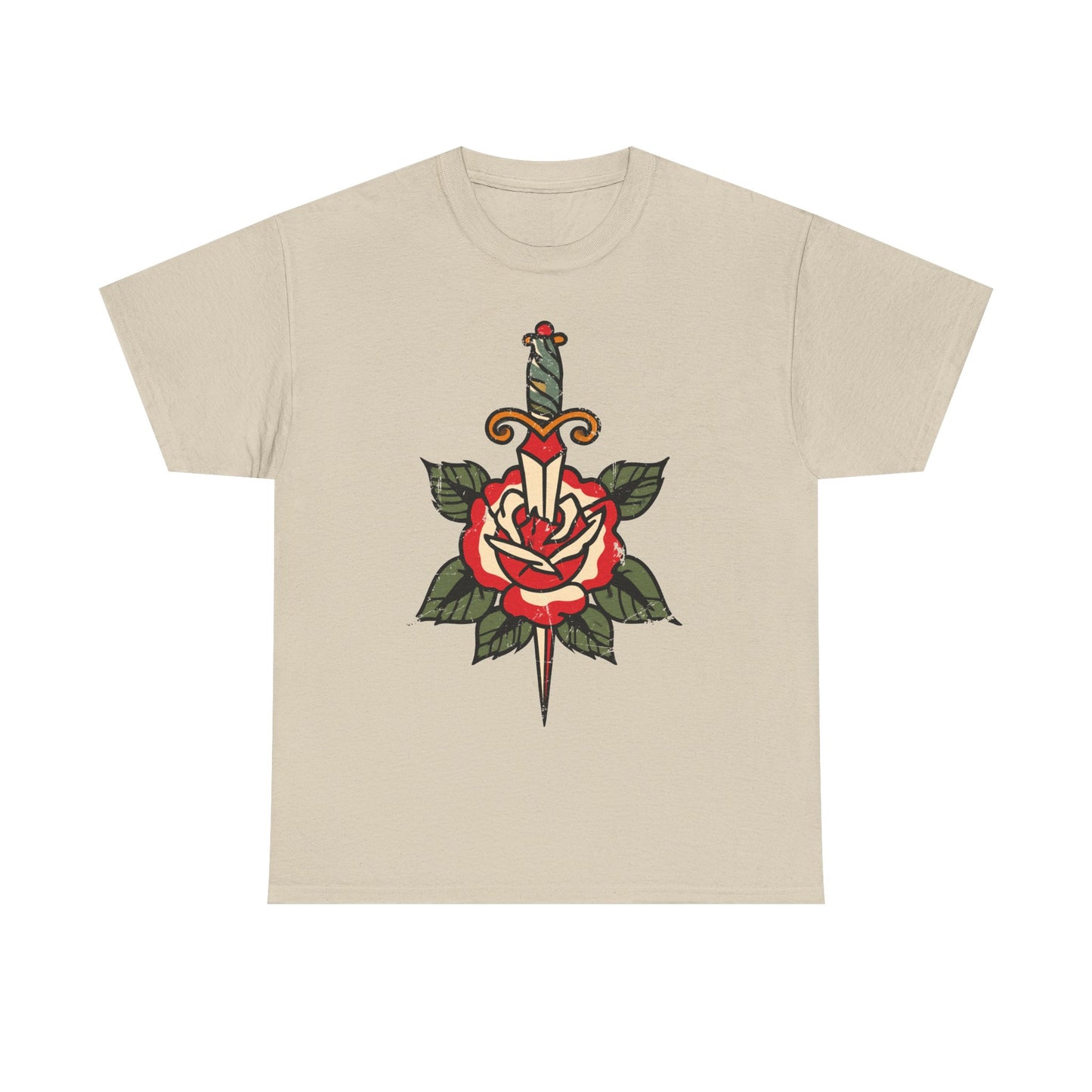 Dagger & Rose  American Traditional Tee