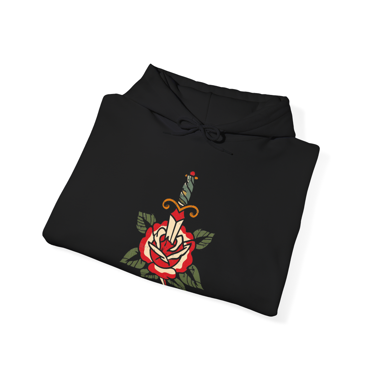 Dagger & Rose  American Traditional Hoodie