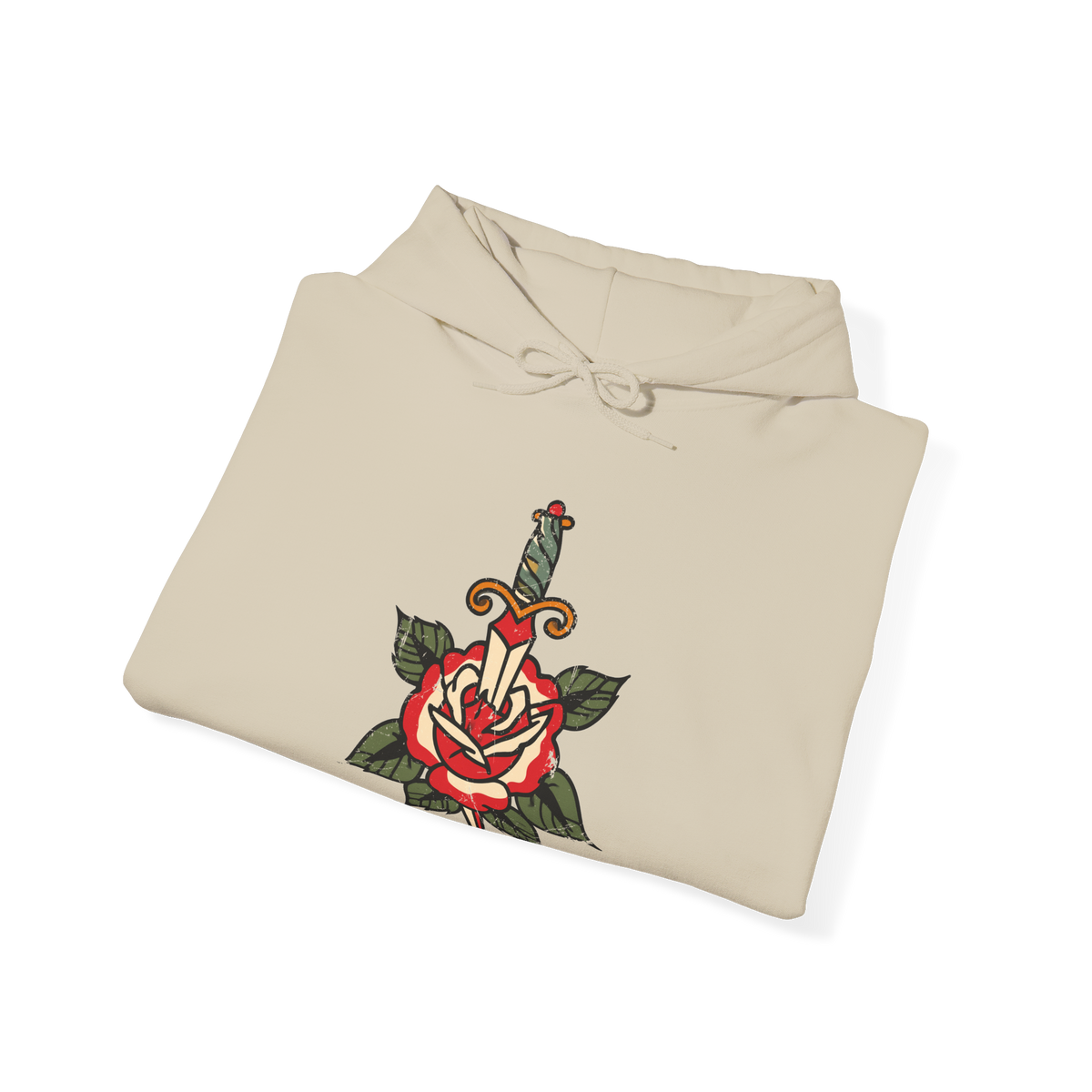 Dagger & Rose  American Traditional Hoodie