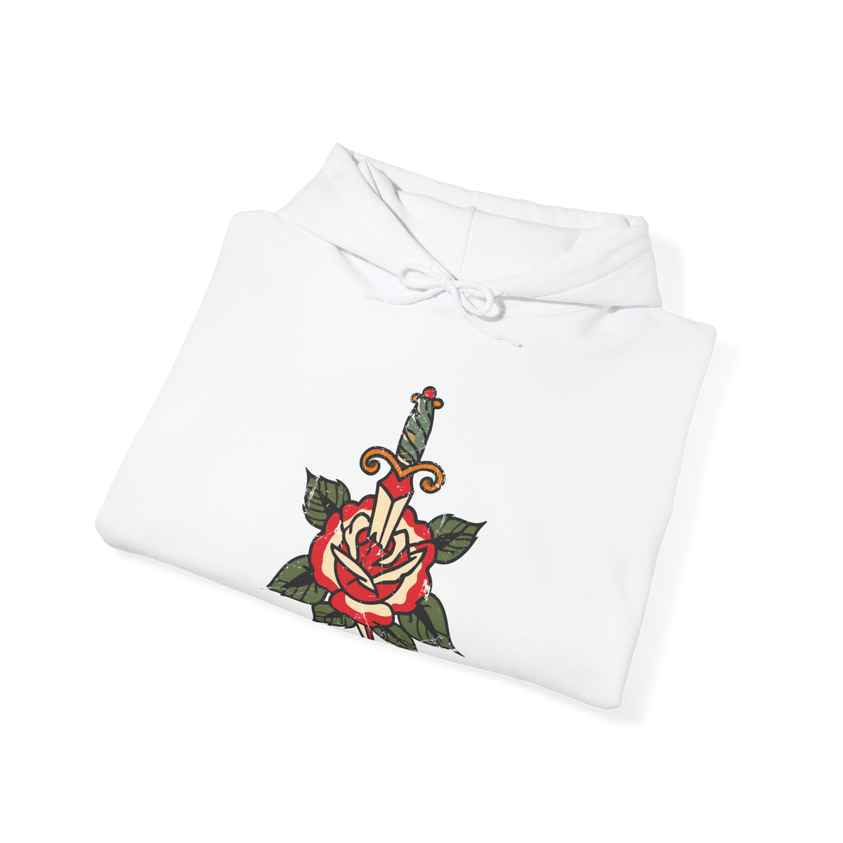 Dagger & Rose  American Traditional Hoodie