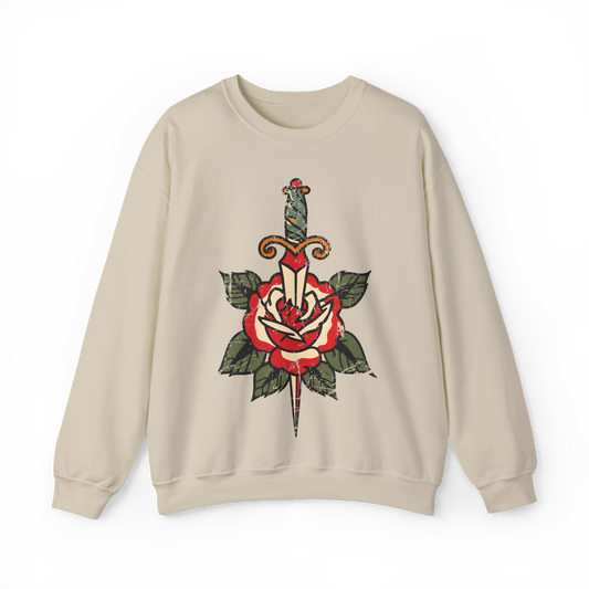 Dagger & Rose  American Traditional Crewneck