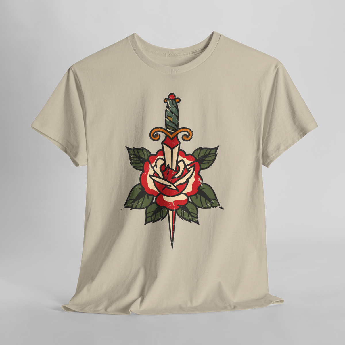 Dagger & Rose  American Traditional Tee